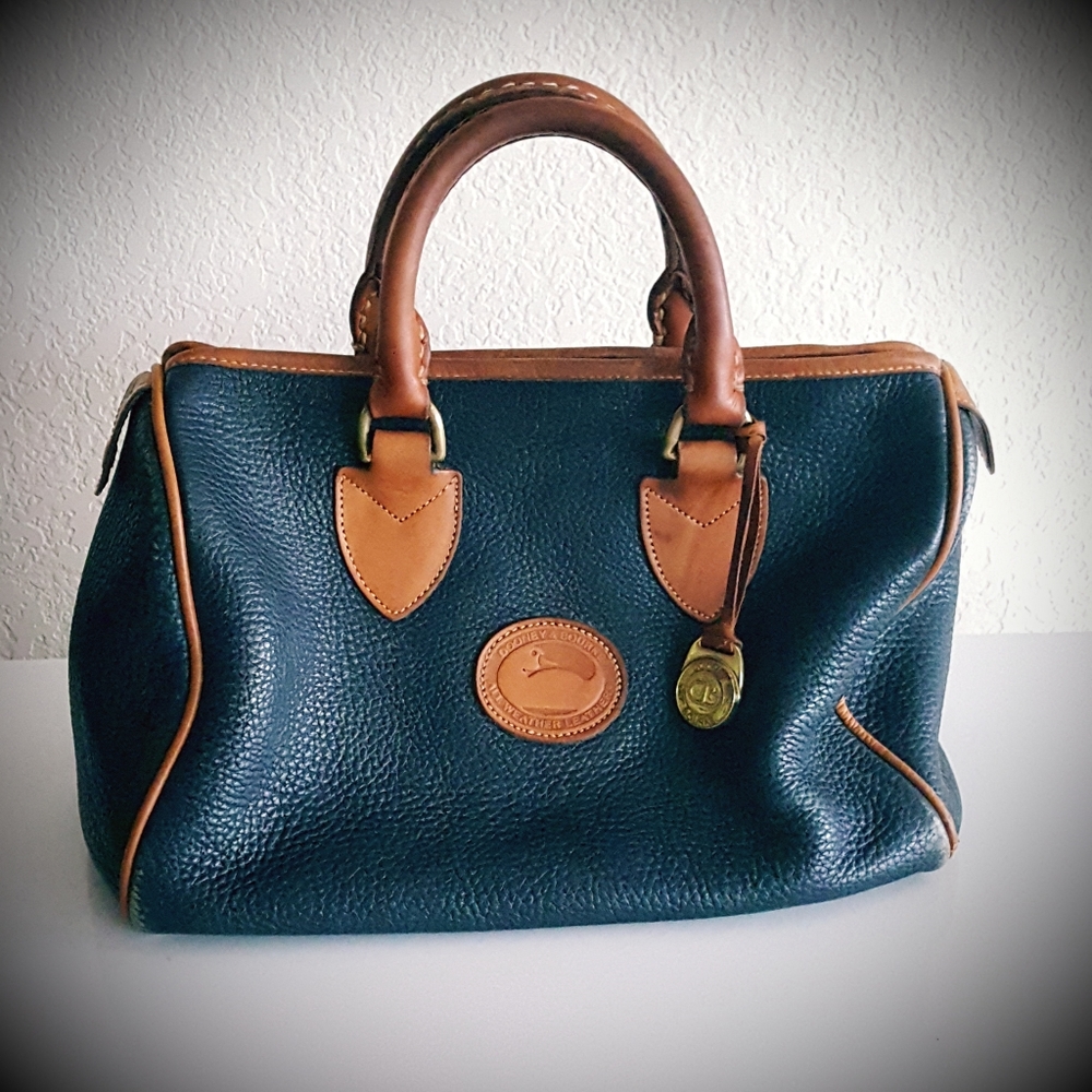 Dooney & Bourke Navy All Weather Gladstone